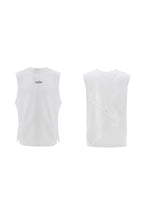 Mesh Cutout Sleeveless Vest