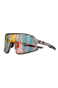 Transparent Frame Dazzling Red Photochromic Lenses