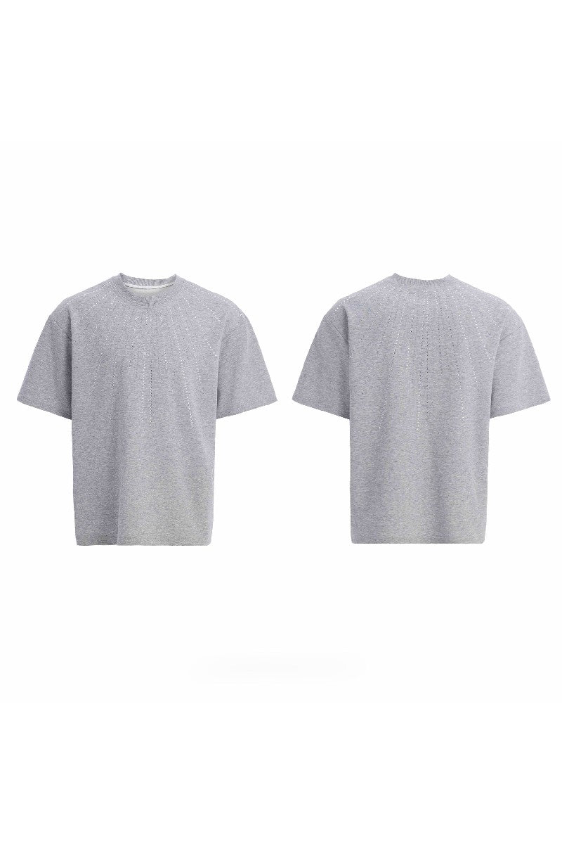 Allover Rhinestone Graphic Tee