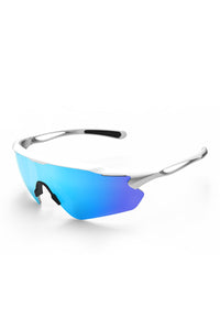 Matt White Frame / White Ice Blue Film (Size L)