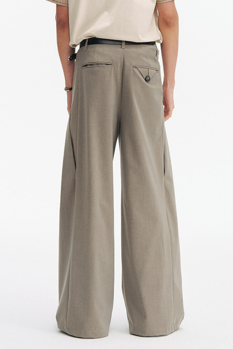 Modal Pleated Trousers