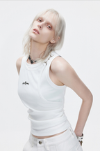 Layered Ribbed Tank Top