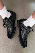 Patent Leather Trainer Sneakers