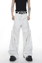 Zipper Slit Trousers - EU Only