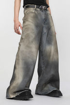 Loose Washed Jeans