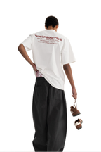 Heavyweight Letter Print T-Shirt