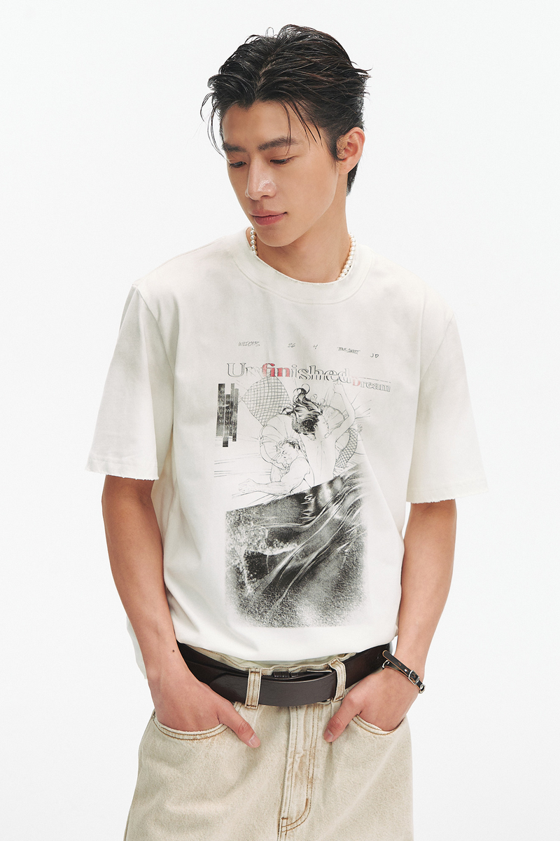 Distressed Graphic T-Shirt