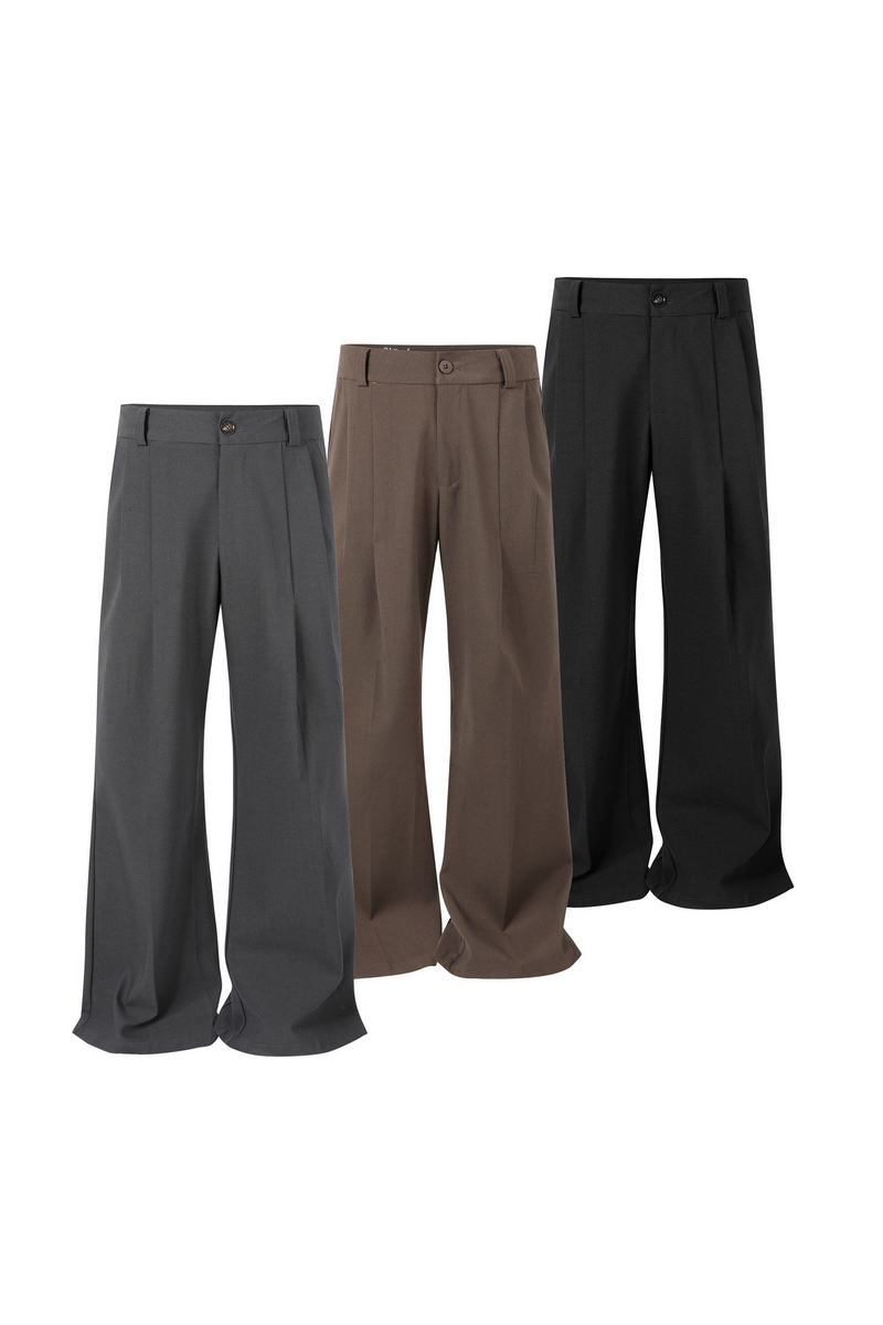 Double Pleated Trousers
