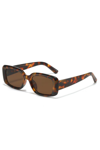 Leopard Print Frame Brown Film