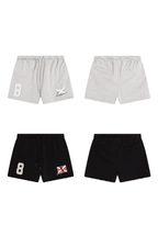 Embroidered Patch Shorts
