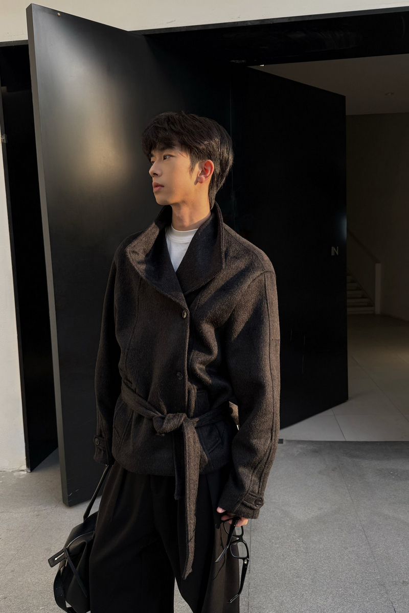 Wool Multiway Short Jacket