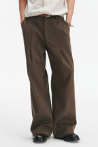 Double Pleated Trousers