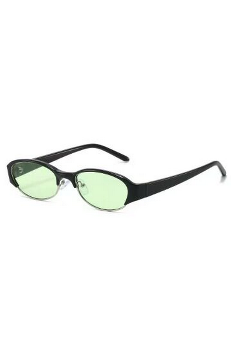 Elegant Slim Oval Sunglasses
