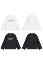 Placement Print Long Sleeve Tee