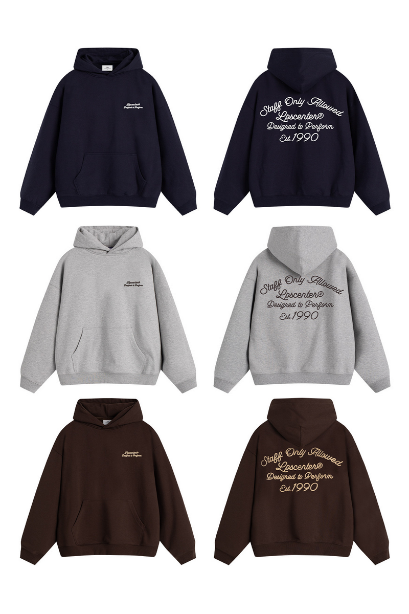 Chain Stitch Graphic Hoodie