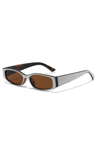Leopard Print Frame Brown Sheet