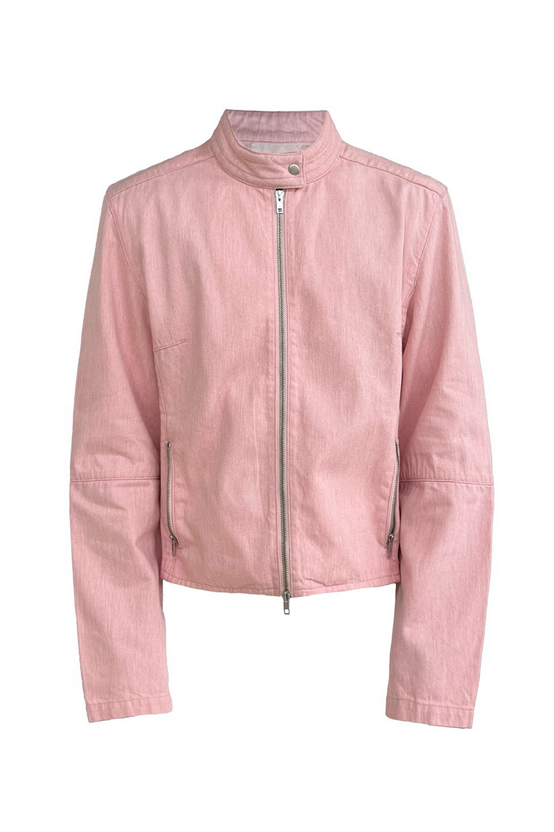 Quilted Denim Jacket
