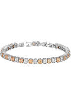 Multicolor Diamond Tennis Bracelet