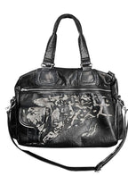 Distressed Leopard Sling Bag