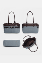 Retro Colorblock Bowling Bag