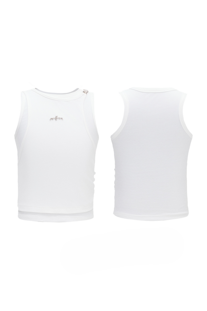 Layered Ribbed Tank Top