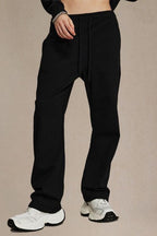 Straight Leg Fleece Pants