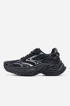 Rattlesnake Series Silver Running Dad Sneakers
