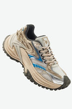 Rattlesnake Series Silver Running Dad Sneakers