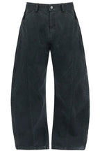 Deconstructed Washed Canvas Work Pants