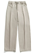 Washed Cotton Relaxed Trousers - EU Only