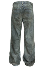 Heavy Oil-Stained Jeans