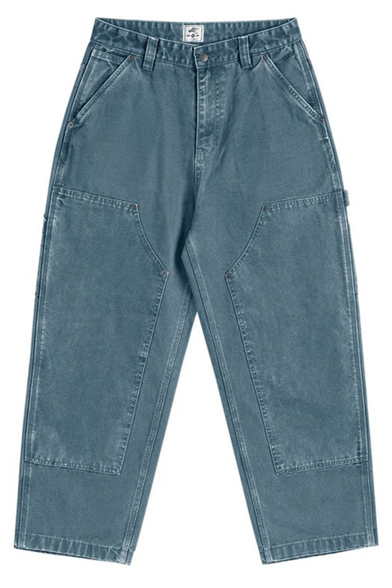 15oz Washed Canvas Carpenter Double Knee Trousers - EU Only