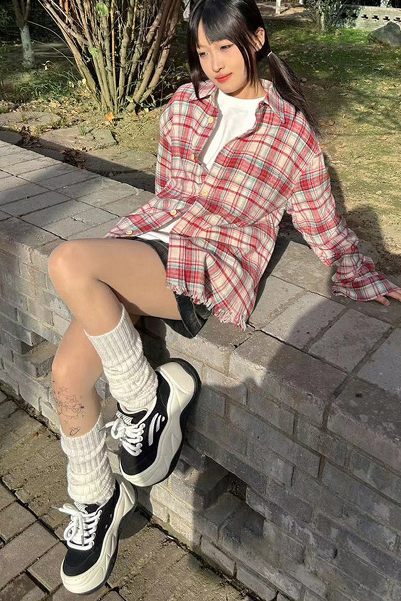 Chunky Platform Black Sneakers