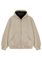 15oz Hooded Canvas Work Jacket - EU Only