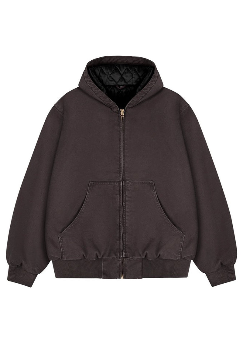15oz Hooded Canvas Work Jacket - EU Only