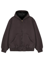 15oz Hooded Canvas Work Jacket - EU Only