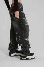 Chunky Platform Black Sneakers