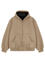 15oz Hooded Canvas Work Jacket - EU Only