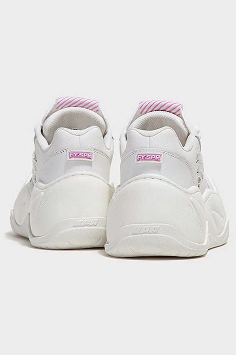 Chunky Platform White Sneakers