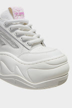 Chunky Platform White Sneakers