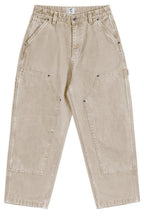 15oz Washed Canvas Carpenter Double Knee Trousers - EU Only