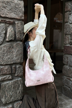 Leather Commuter Hobo Bag