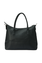 Textured Leather Tote Bag