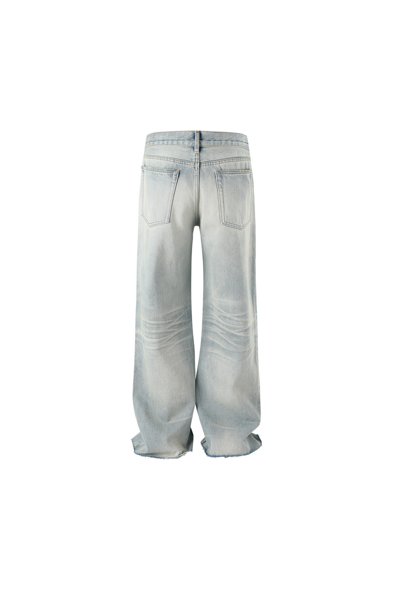 Whisker Washed Jeans