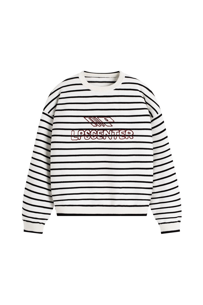 Chain Embroidered Sweater