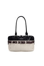 Retro Colorblock Bowling Bag
