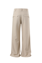 Pleated Linen Trousers