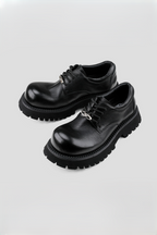 Chunky Leather Derby Shoes