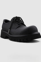 Chunky Leather Derby Shoes