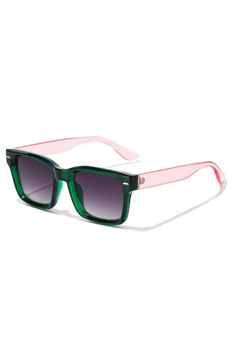 Chunky Studded Square Sunglasses